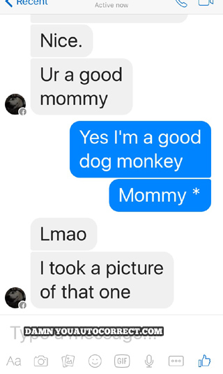 funny auto-correct texts - 8 Times Autocorrect was Monkeying Around