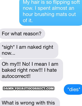 funny auto-correct texts - Me Too!