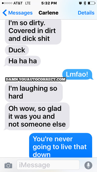 funny auto-correct texts - So Dirty!