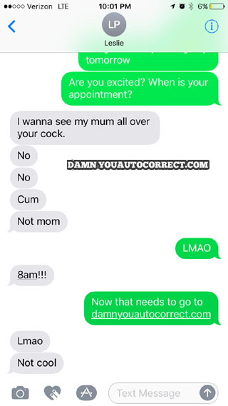 funny auto-correct texts - All in the Family