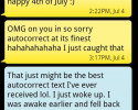 funny auto-correct texts - Dont Expect Any Fireworks