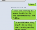 funny auto-correct texts - Classic DYAC: Pet Sitting