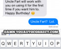 funny auto-correct texts - 5 Autocorrects That Will Make You Cry Uncle