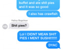 funny auto-correct texts - Crappy Buffet