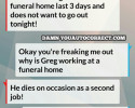 funny auto-correct texts - Dead-end Job