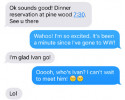 funny auto-correct texts - Dinner Plans