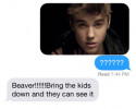 funny auto-correct texts - Seeing is Beliebing