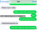 funny auto-correct texts - New St. Paddys Day Cocktail