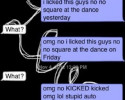 funny auto-correct texts - Square Dance