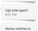 funny auto-correct texts - DYAC Classic: In the Crapper