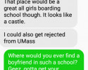 funny auto-correct texts - Getting Into College