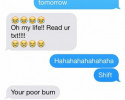 funny auto-correct texts - Ran Out of TP