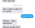 funny auto-correct texts - Crappy Video