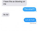 funny auto-correct texts - Too Hot Out