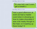 funny auto-correct texts - 4 Chocolate-y Good Autocorrects