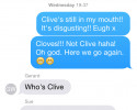 funny auto-correct texts - Still In There!