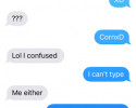 funny auto-correct texts - A Corny Day