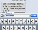 funny auto-correct texts - Awwww Sewers!