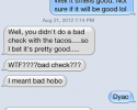 funny auto-correct texts - Smells Good, You Say?