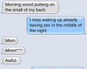 funny auto-correct texts - Mom Gets In The Way