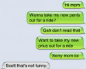 funny auto-correct texts - Classic DYAC: Taking Mom For A Ride