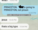 funny auto-correct texts - Four-Year Sentence