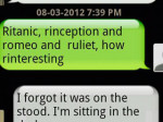 funny auto-correct texts - HBO Ruh-Roh!