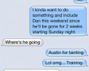 funny auto-correct texts - Keeping Austin Weird :/